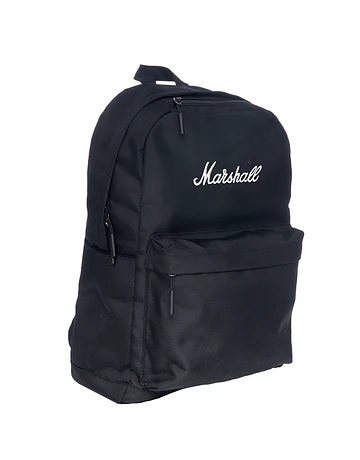 Maleta Marshall Crosstown Negra  con Logo Blanco- Promoción del Terror
