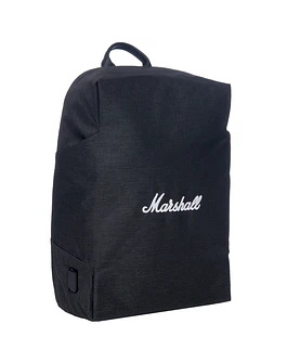 Maleta Marshall City Rocker Negra con Logo Blanco- Promoción del Terror