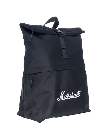 Maleta Marshall Seeker Negra  con Logo Blanco- Promoción del Terror