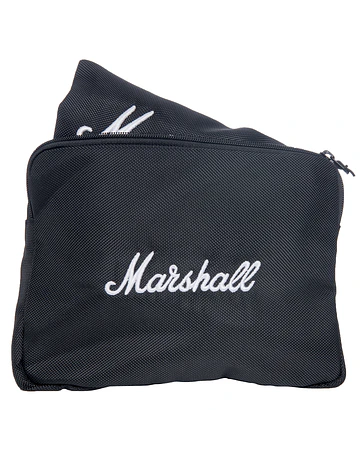 Maleta Marshall Seeker Negra  con Logo Blanco- Promoción del Terror