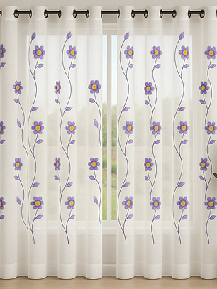 VISILLO FLORES MORADO