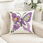 PACK 2 FUNDAS DE COJINES BORDADAS MARIPOSA - Miniatura 1