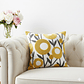 PACK 2 FUNDAS DE COJINES BORDADAS FLOR AMARILLA - Miniatura 2