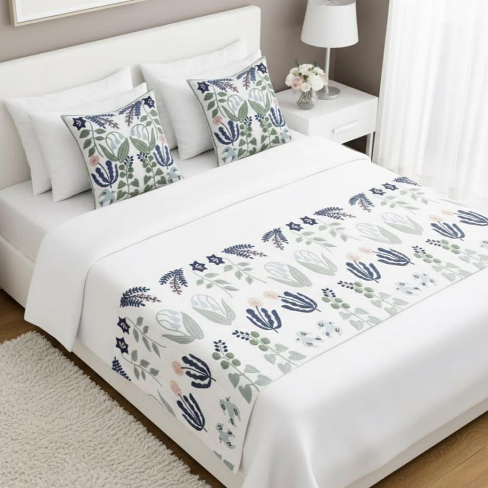 PIECERA BORDADA HOJAS Y RAMAS 1