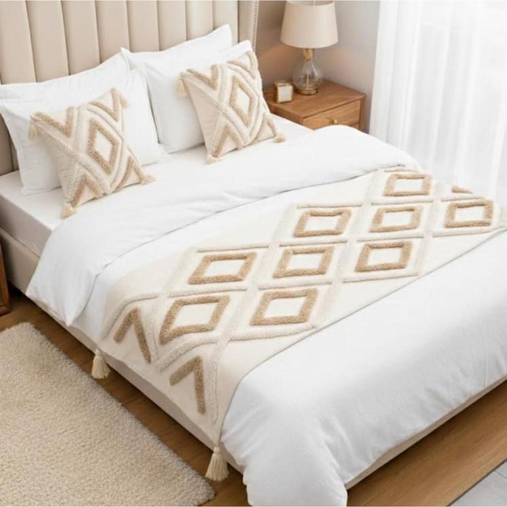 PIECERA BOHO ROMBO CAFE 1