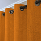 CORTINA DE TELA POLIESTER NARANJO BAMBOO - Miniatura 1