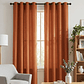 CORTINA DE TELA POLIESTER NARANJO BAMBOO - Miniatura 2