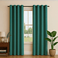 CORTINA ENGOMADA BLACK OUT VERDE ESMERALDA - Miniatura 2