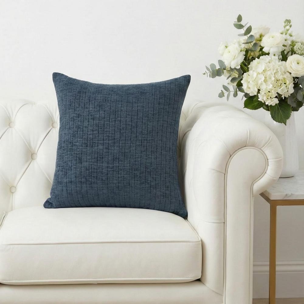 PACK 2 FUNDAS DE COJINES TEXTURA AZUL 1