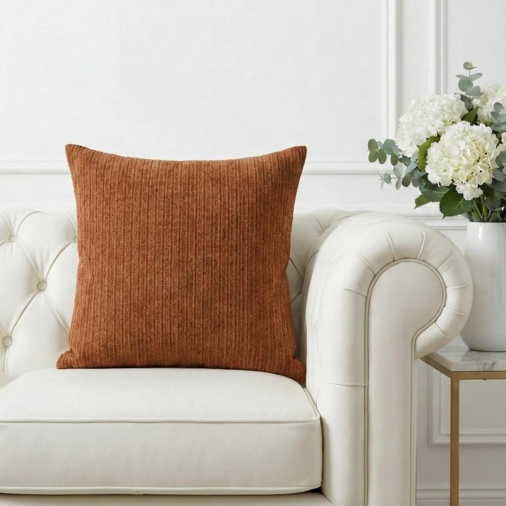 PACK 2 FUNDAS DE COJINES TEXTURA TERRACOTA 1