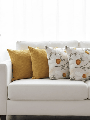 PACK 4 FUNDAS DE COJINES COMBINACION 20