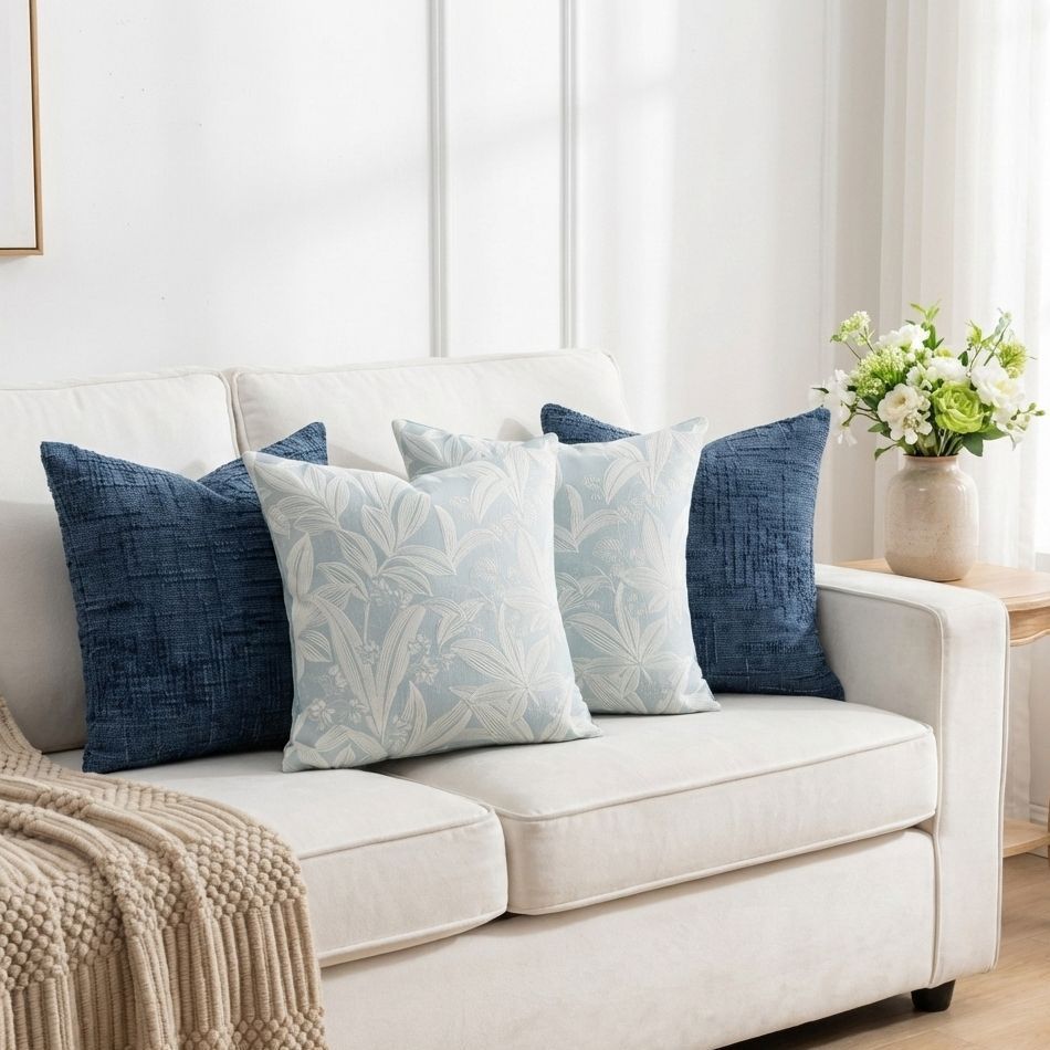 PACK 4 FUNDAS DE COJINES COMBINACION 22 1