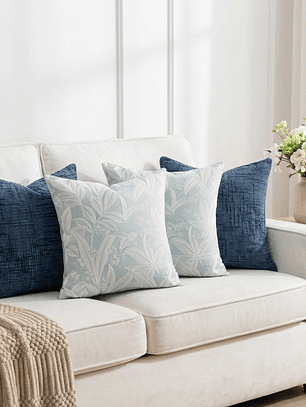 PACK 4 FUNDAS DE COJINES COMBINACION 22