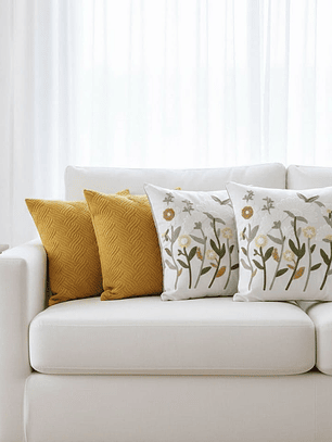 PACK 4 FUNDAS DE COJINES COMBINACION 19