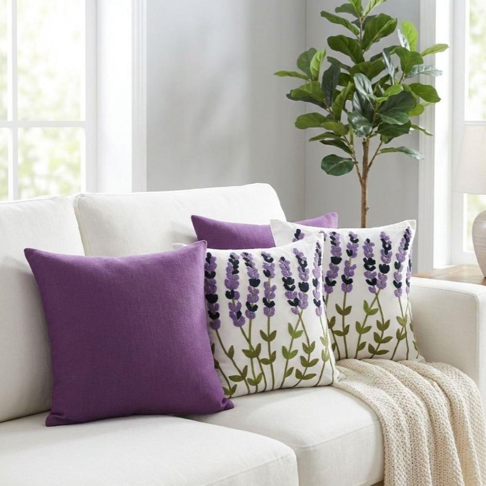 PACK 4 FUNDAS DE COJINES COMBINACION 25 1