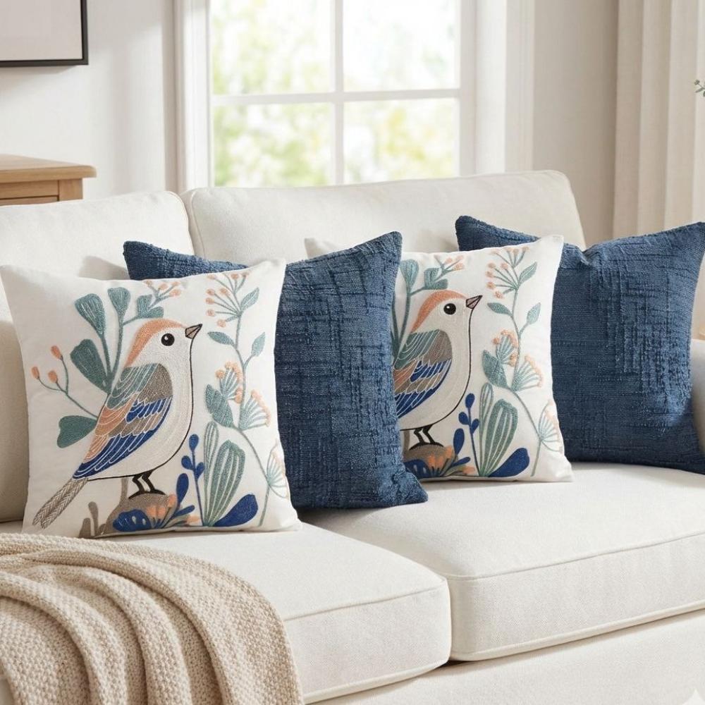 PACK 4 FUNDAS DE COJINES COMBINACION 30 1