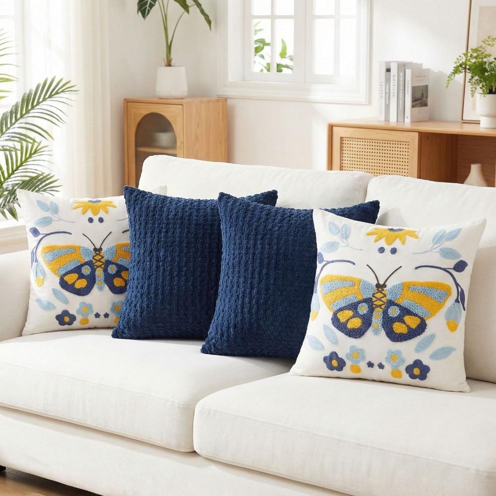 PACK 4 FUNDAS DE COJINES COMBINACION 33 1