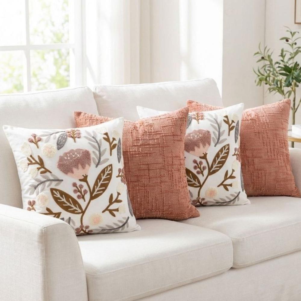 PACK 4 FUNDAS DE COJINES COMBINACION 34 1