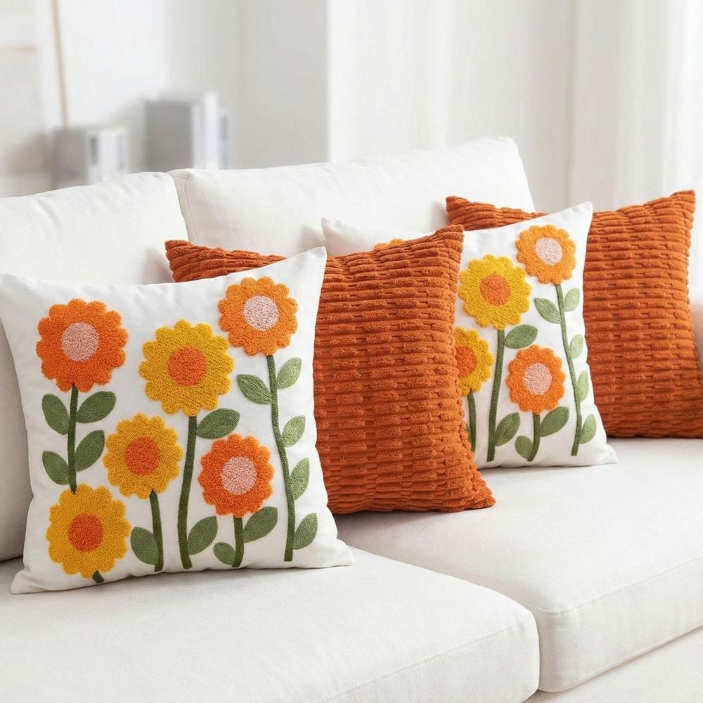 PACK 4 FUNDAS DE COJINES COMBINACION 38 1