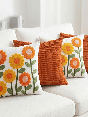 PACK 4 FUNDAS DE COJINES COMBINACION 38