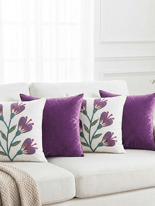 PACK 4 FUNDAS DE COJINES COMBINACION 42