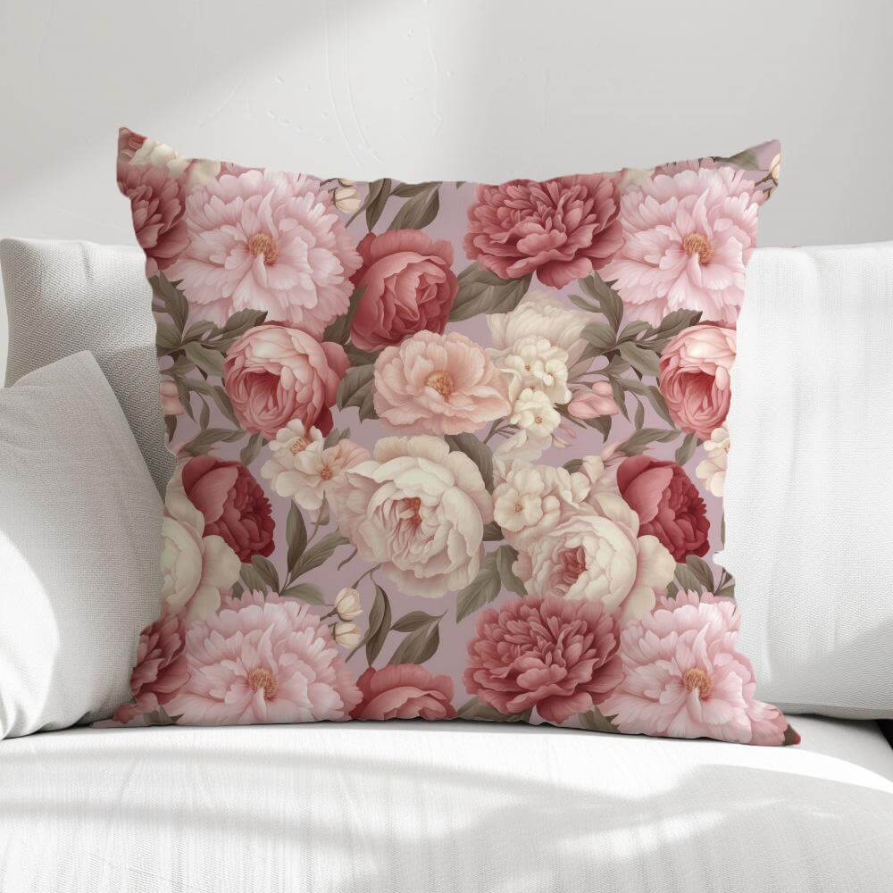 FUNDA DE COJIN ROSAS ROSADAS 1