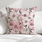 FUNDA DE COJIN FLORES SILVESTRES ROSADAS - Miniatura 1
