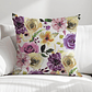 FUNDA DE COJIN FLORES MODERNAS MORADAS - Miniatura 1