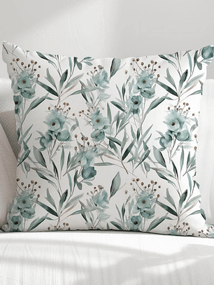 FUNDA DE COJIN OLIVO