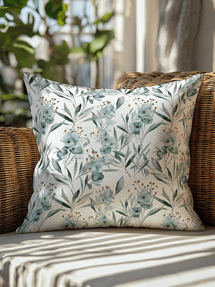 FUNDA DE COJIN OLIVO