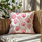 FUNDA DE COJIN TULIPANES ROSADOS ALTERNATIVA - Miniatura 2