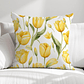 FUNDA DE COJIN TULIPANES AMARILLOS - Miniatura 1
