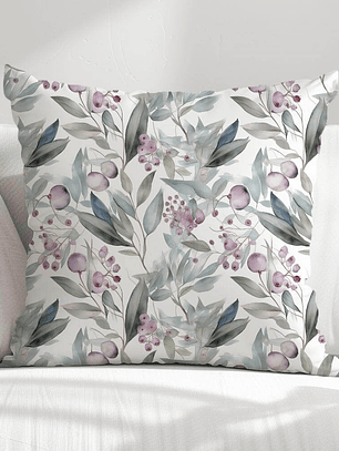 FUNDA DE COJIN OLIVOS COLOR