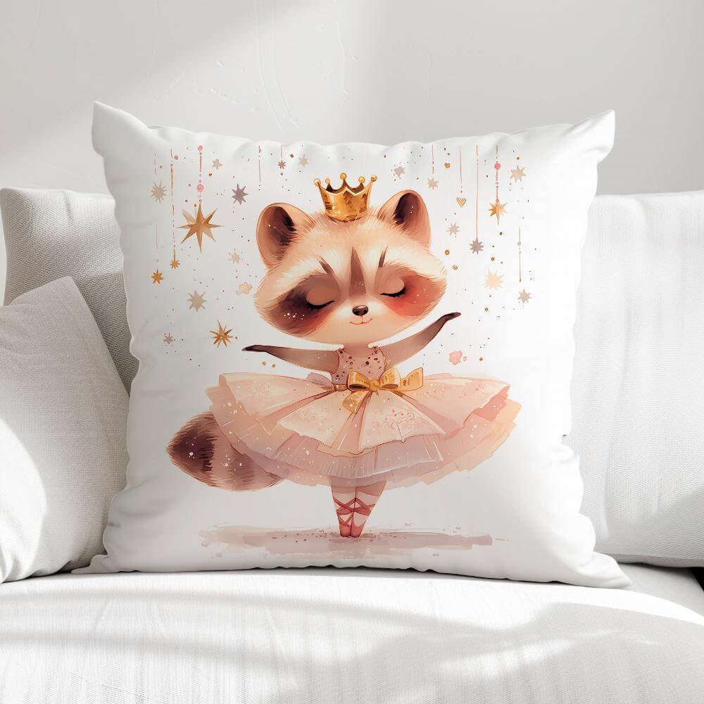 FUNDA DE COJIN INFANTIL BAILARINA 1