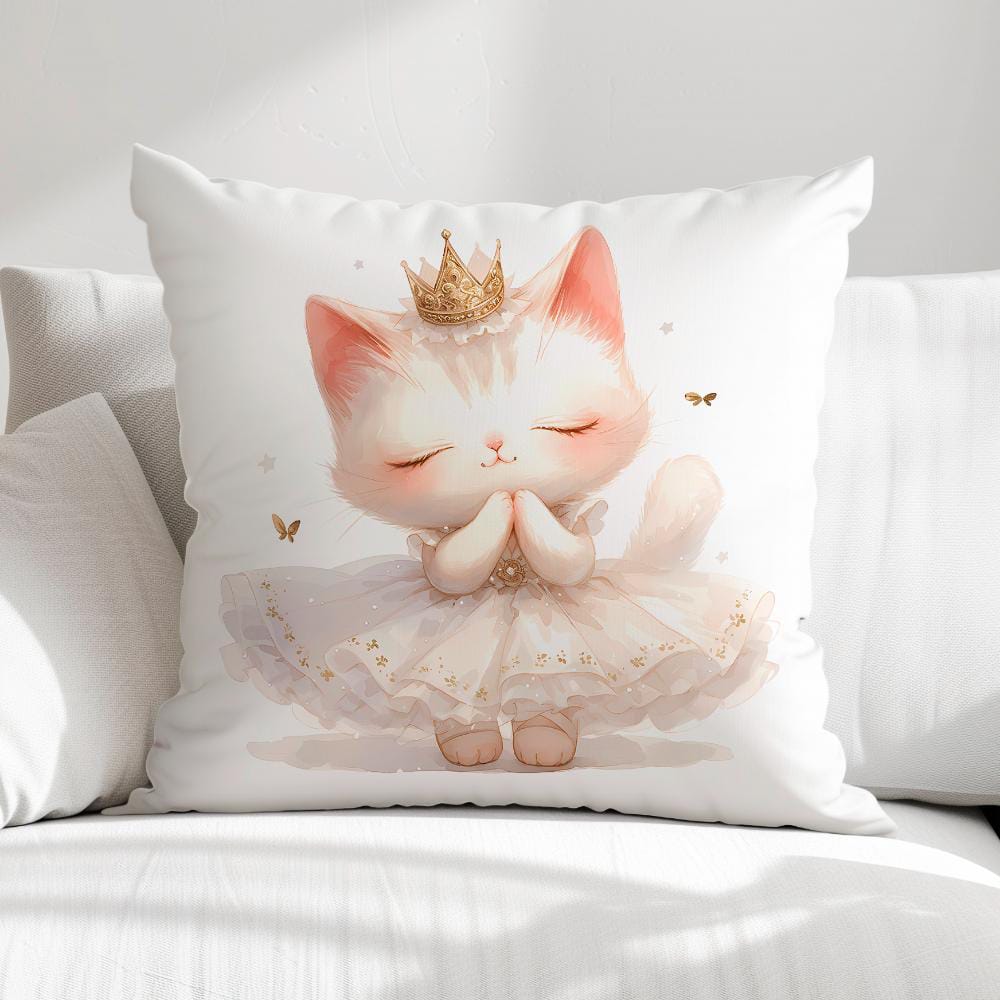FUNDA DE COJIN INFANTIL GATITA BAILARINA 1