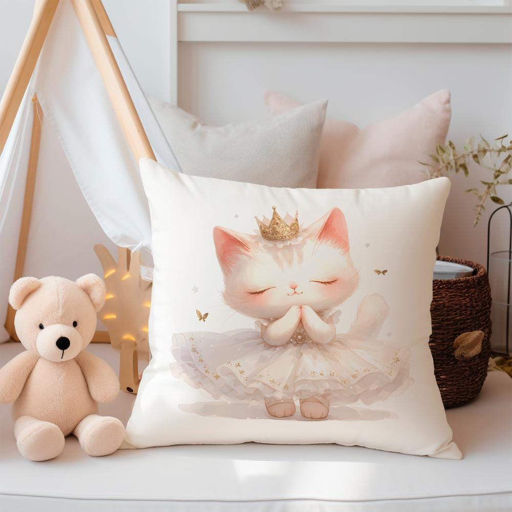 FUNDA DE COJIN INFANTIL GATITA BAILARINA 2