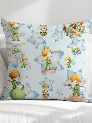 FUNDA DE COJIN INFANTIL PRINCIPITO