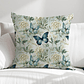 FUNDA DE COJIN MARIPOSAS Y PLANTAS - Miniatura 1