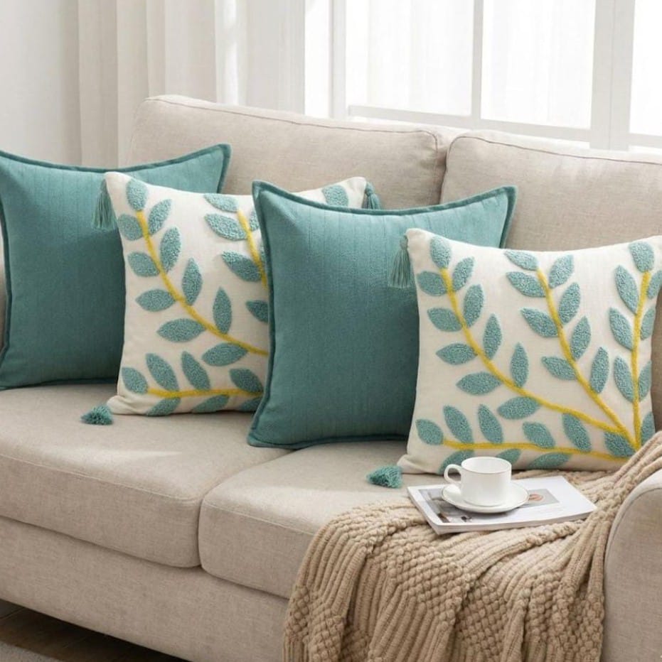 PACK 4 FUNDAS DE COJINES COMBINACION 7 1