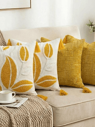 PACK 4 FUNDAS DE COJINES COMBINACION 8