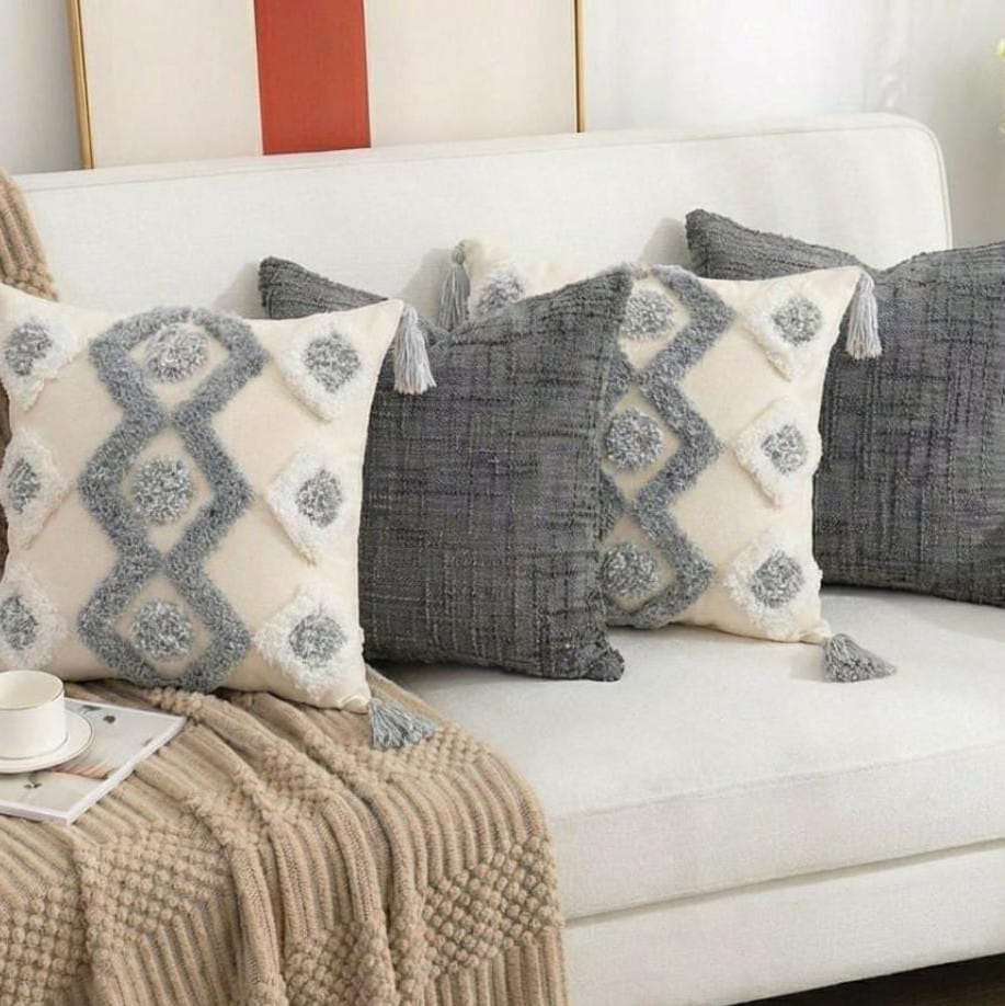 PACK 4 FUNDAS DE COJINES COMBINACION 10 1