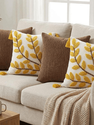 PACK 4 FUNDAS DE COJINES COMBINACION 12