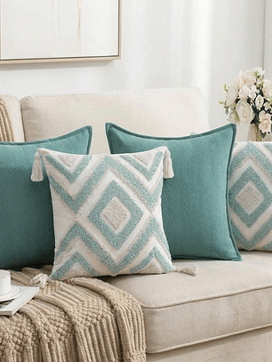 PACK 4 FUNDAS DE COJINES COMBINACION 17