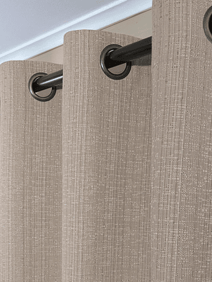 CORTINA DE TELA POLIESTER ARENA BAMBOO