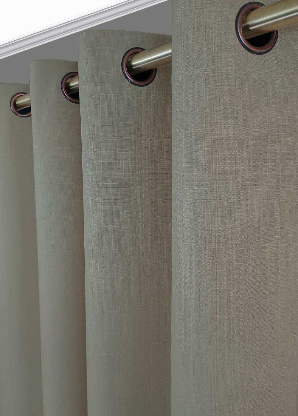 CORTINA ENGOMADA BLACK OUT GRIS HUMO 1