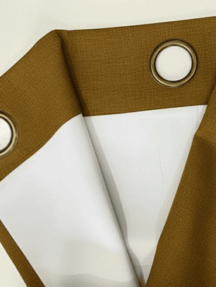 CORTINA ENGOMADA BLACK OUT CAFE