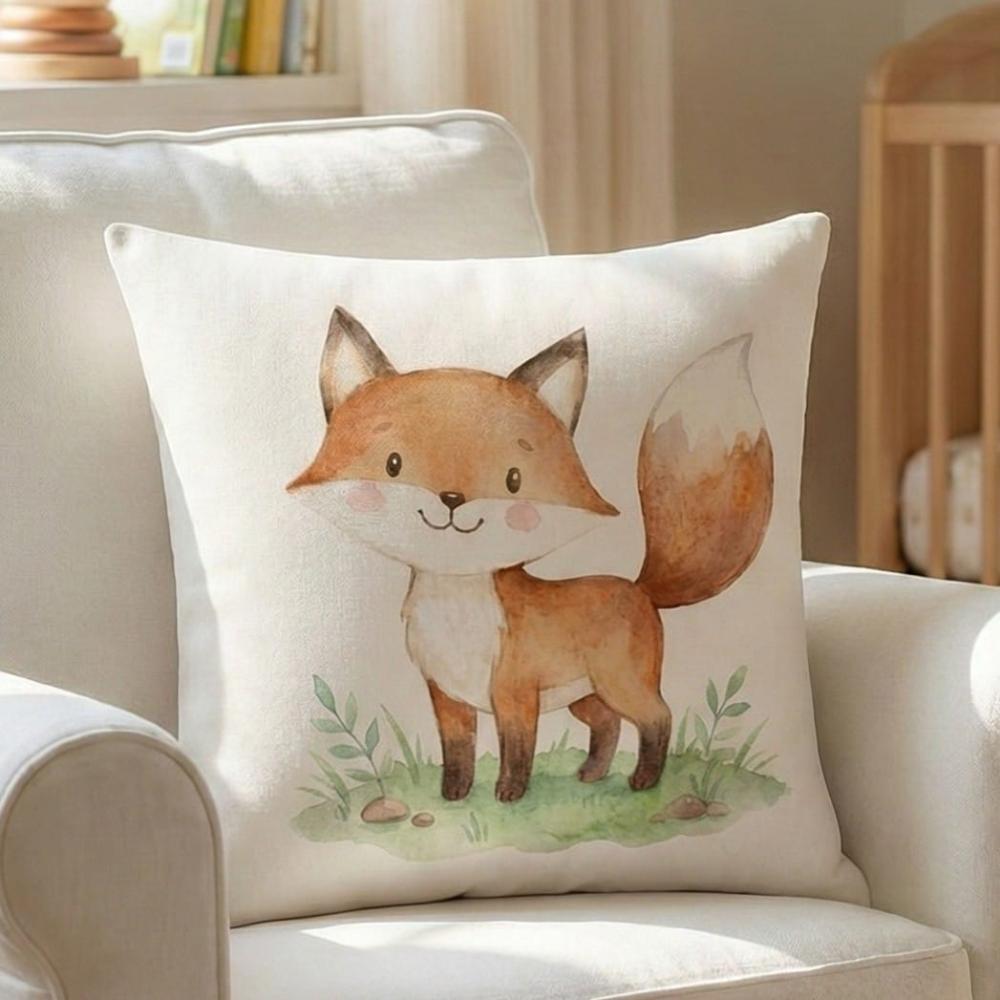 FUNDA DE COJIN INFANTIL ZORRITO 1