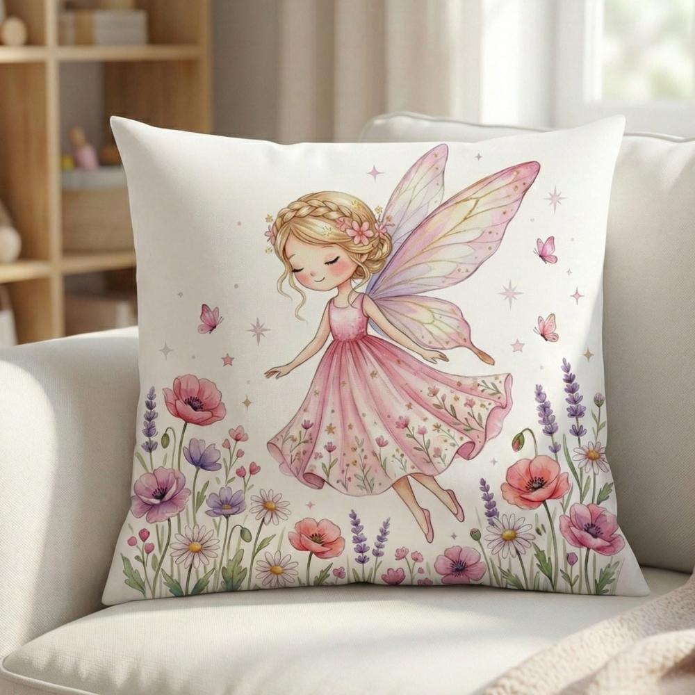 FUNDA DE COJIN INFANTIL HADITA ROSADA 1