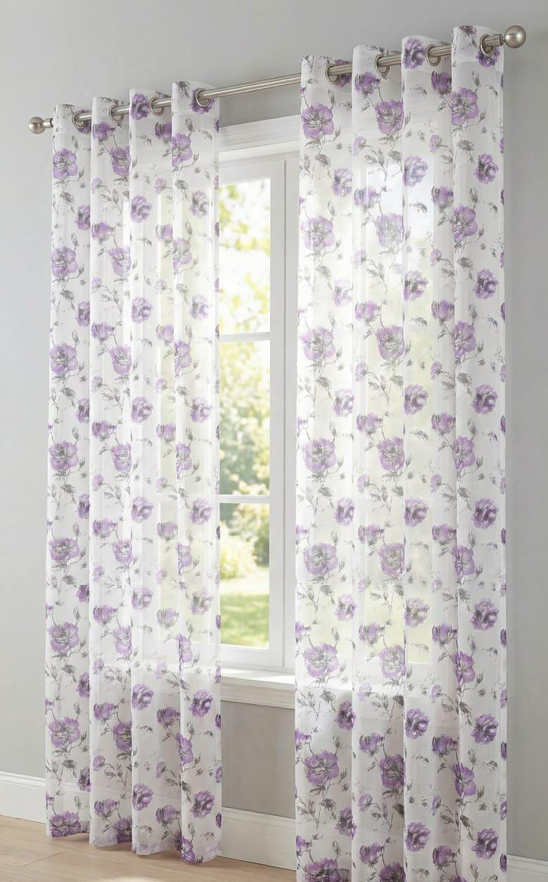 VISILLO ESTAMPADO FLORES MORADAS 2