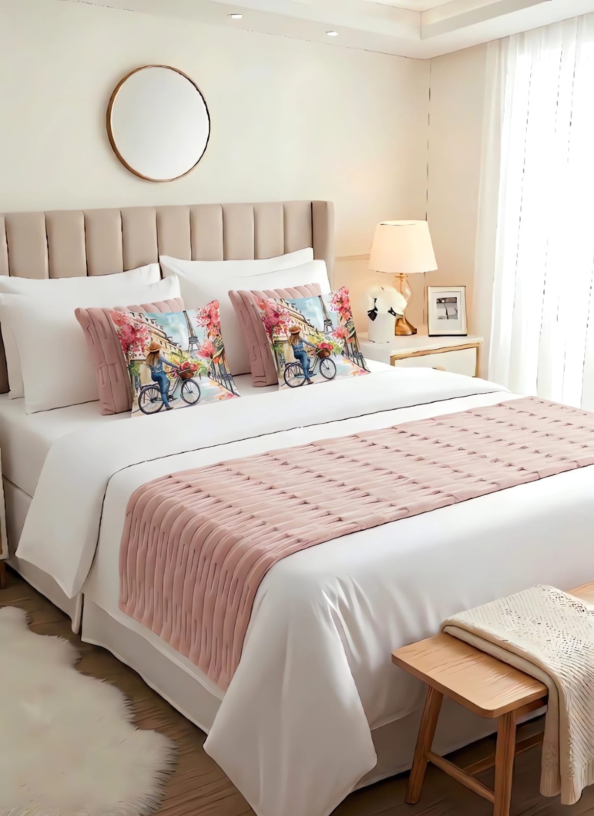 PIECERA SOFT CON 4 FUNDAS DE COJINES 2 1